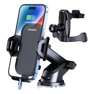 NEW SUUSON Car Phone Holder Mount for Car Dashboard Windshield Air Vent 3 in 1